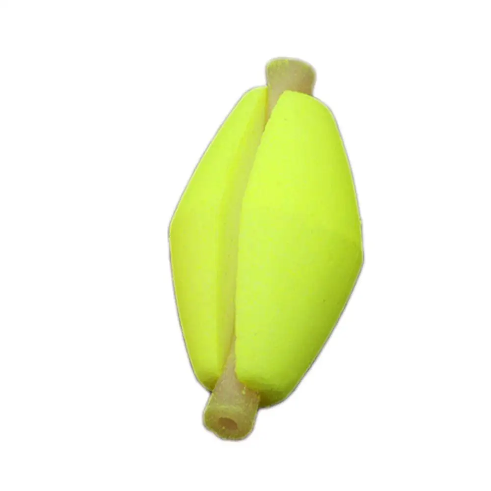 Fluorescent Yellow 6 шт. поплавок пенопластовый индикатор для ловли нахлыстом плавающие рыболовные пластиковые трубки поплавок приманка для морской рыбалки карп - Цвет: Fluorescent Yellow
