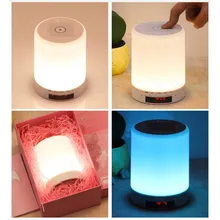 И красивый многофункциональный динамик Красочный ночник можно настроить Bluetooth динамик