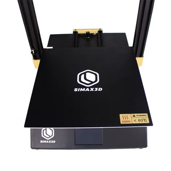 

SIMAX3D 3d printer hotbed part 1pcs 235*235mm Heated Bed 12V 24V Black Heatbed Aluminum platform 3d printer kit RepRap RAMPS PCB