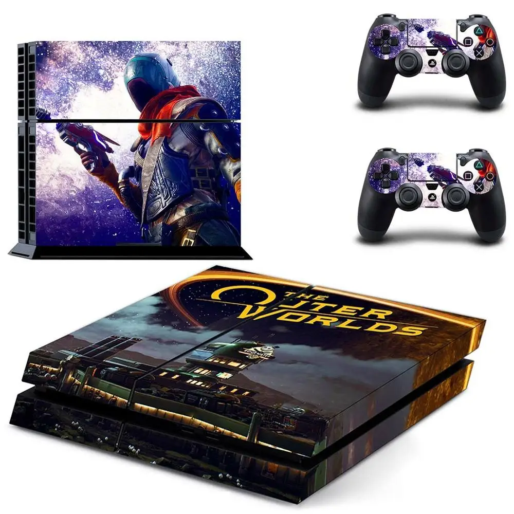 Последний из нас: Часть II PS4 наклейки виниловые кожа PS 4 стикер Play station 4 наклейки для консоли playstation 4 и 2 контроллера - Цвет: GYTM2804