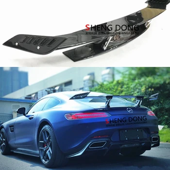 شراء ملحقات السيارة الخلفية عالية الجودة من ألياف الكربون ملحقات السيارة الخلفية للسيارة Mercedes Benz AMG GT AMG GTS AMG GTR سبويلر