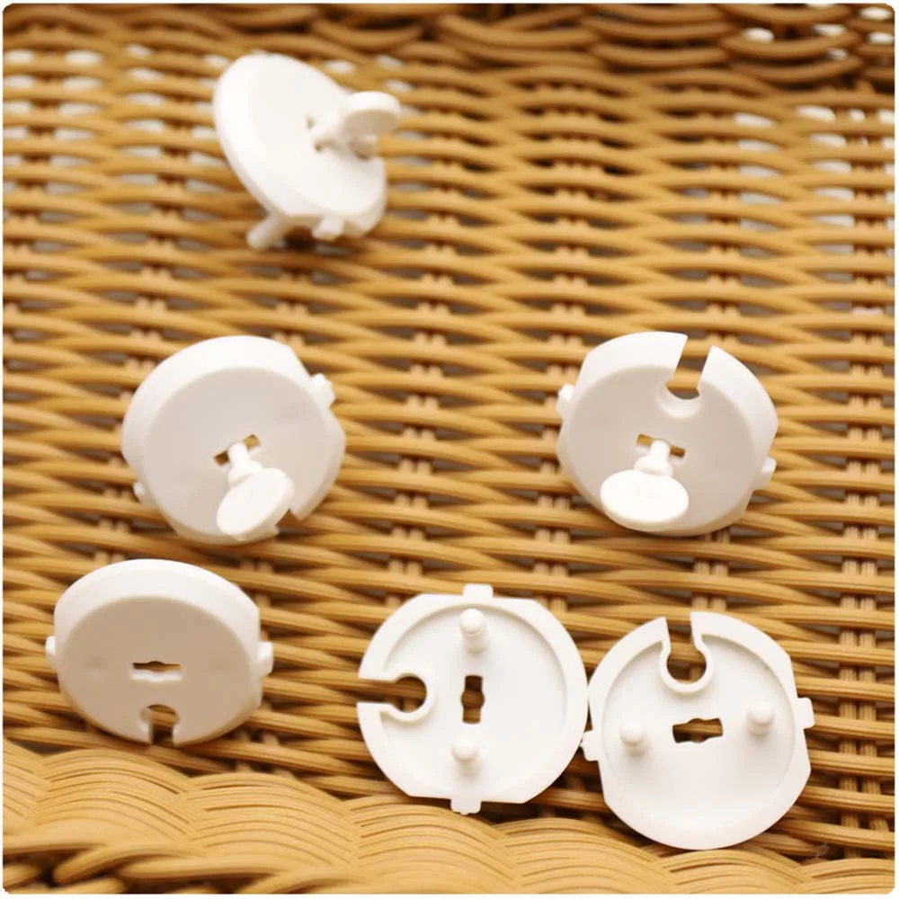 10Pcs/Set Baby Safety Plugs Protector Cover French Standard Socket Protective Cover For Kids Children Safety Anti Electric Shock