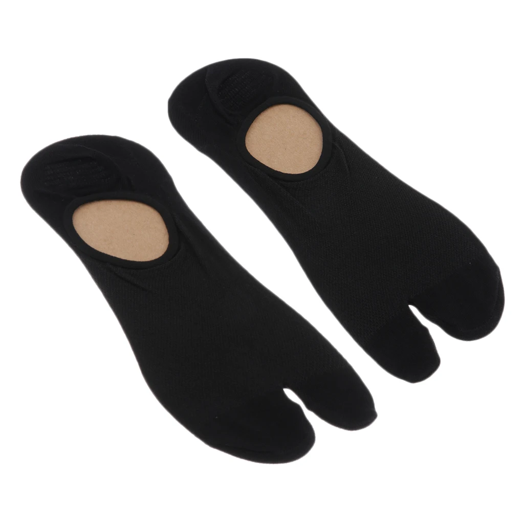 1 Pair Finger Socks Women Sports Socks 2 Fingers Low Cut Cotton Socks Flop Slip