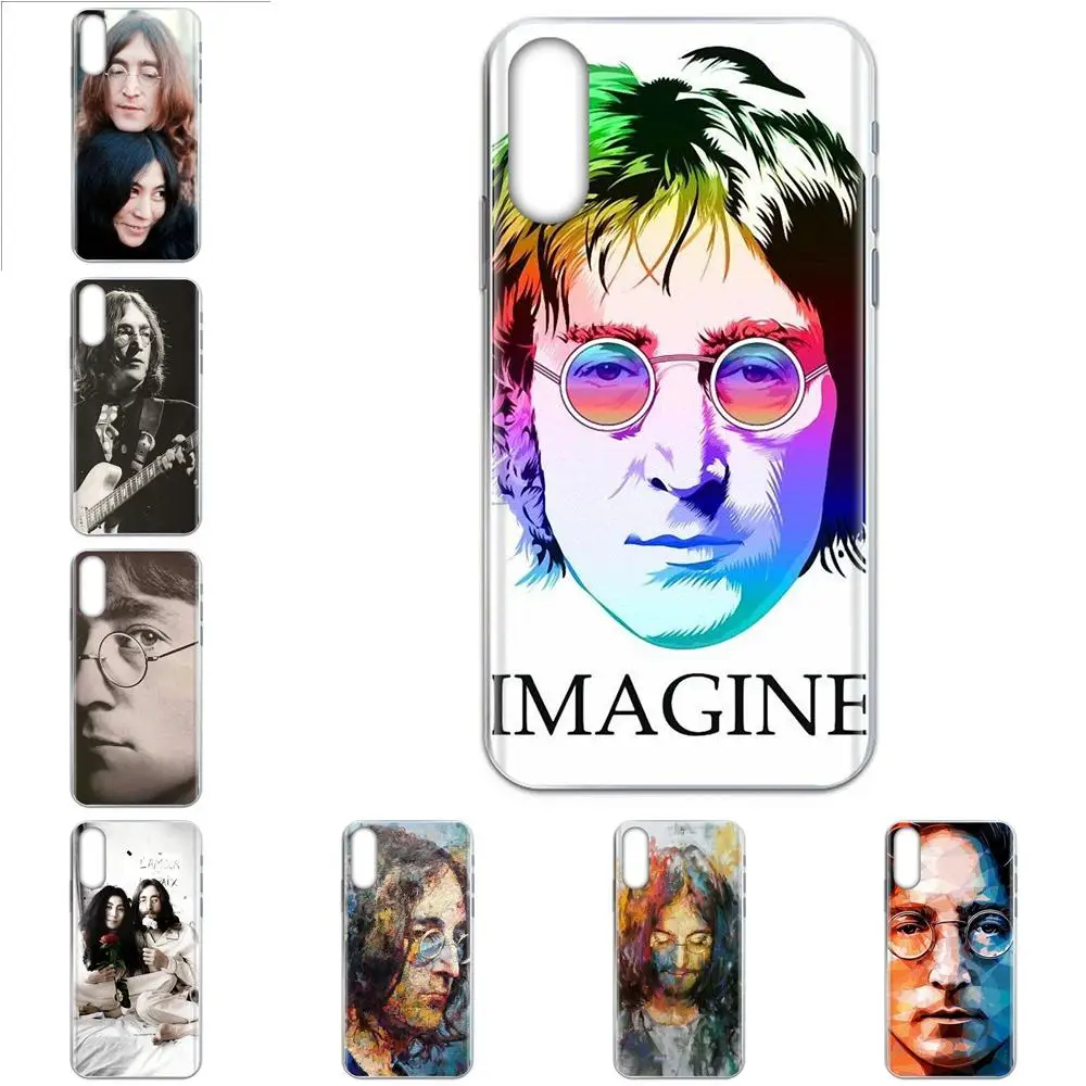 Мягкий защитный чехол из ТПУ John Lennon для Apple iPhone 11 Pro X XS Max XR 4 4S 5 5C 5S SE SE2 6 6S 7 8 Plus |