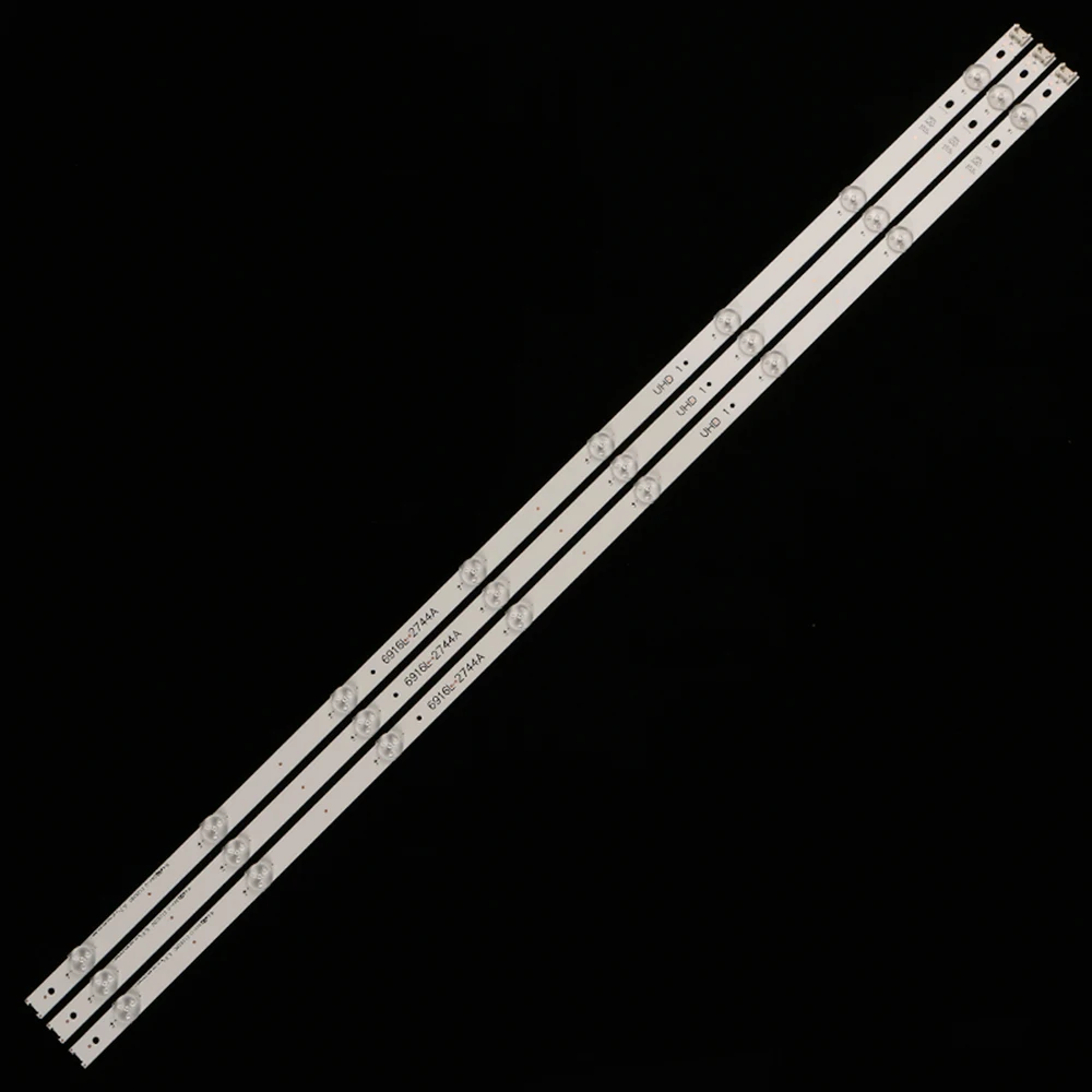 84 см светодиодные лампы 7/8 светодиодов для LG 43 &quot43lh5700 TV 43VH6100 43UH603V 6916L 2744A 2743A V16.5