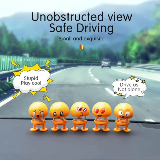 funko pop on car dashboard