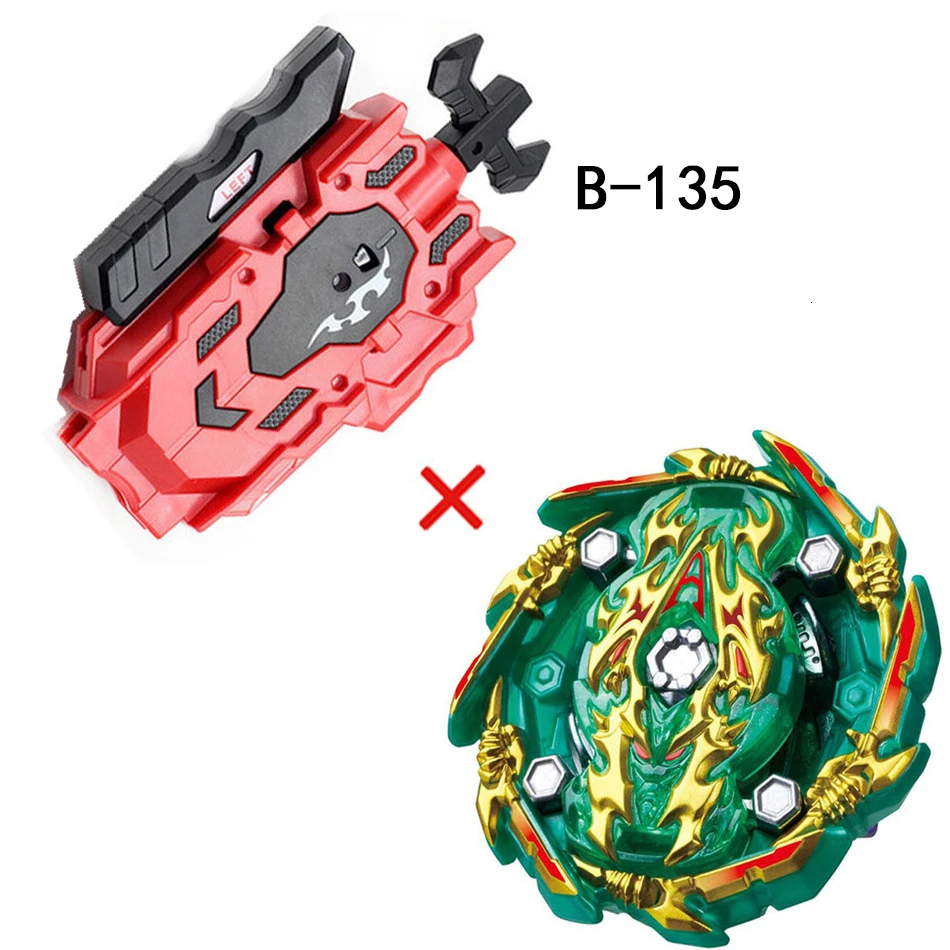 Takara Tomy B-153 B-150 B-145 Бей Bay Burst с пусковым устройством Металл Fusion Топ Спиннер игрушки лезвия битва игрушечный гироскоп - Цвет: B-135