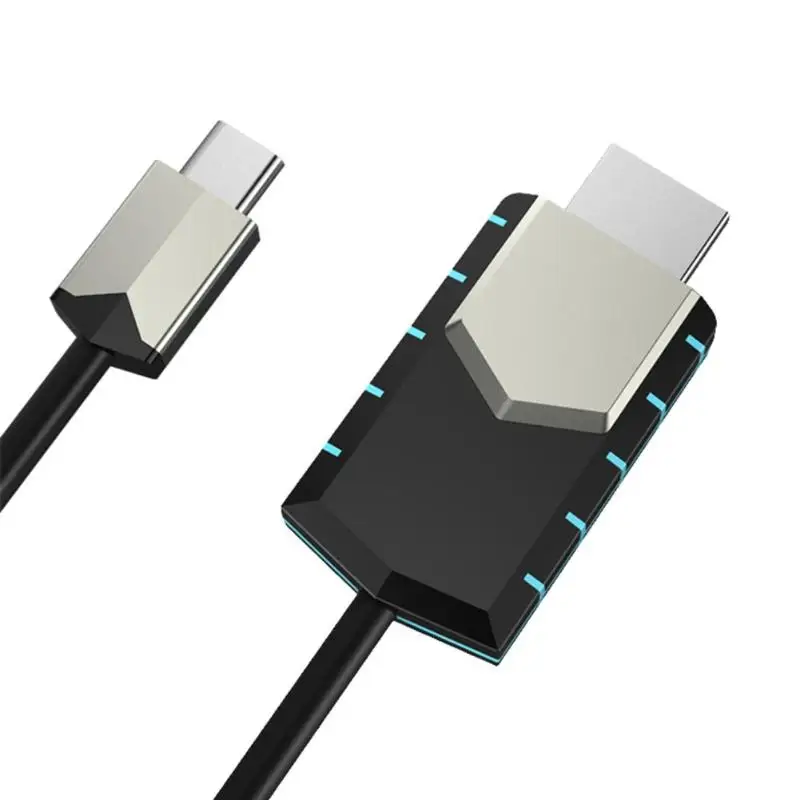 USB-C type-C к HDMI 4K 30 адаптер HZ конвертер кабель провода шнур для MacBook