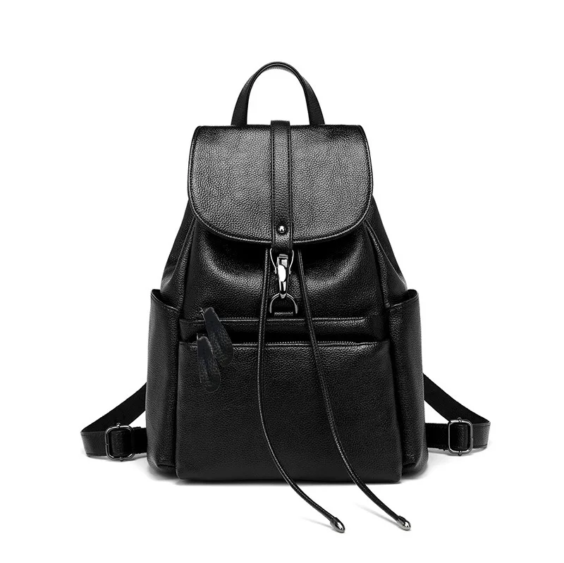 

Manufacturers Direct Selling Europe And America WOMEN'S Backpack Multi-functional Fashion WOMEN'S Bag Backpack Leather Backpack