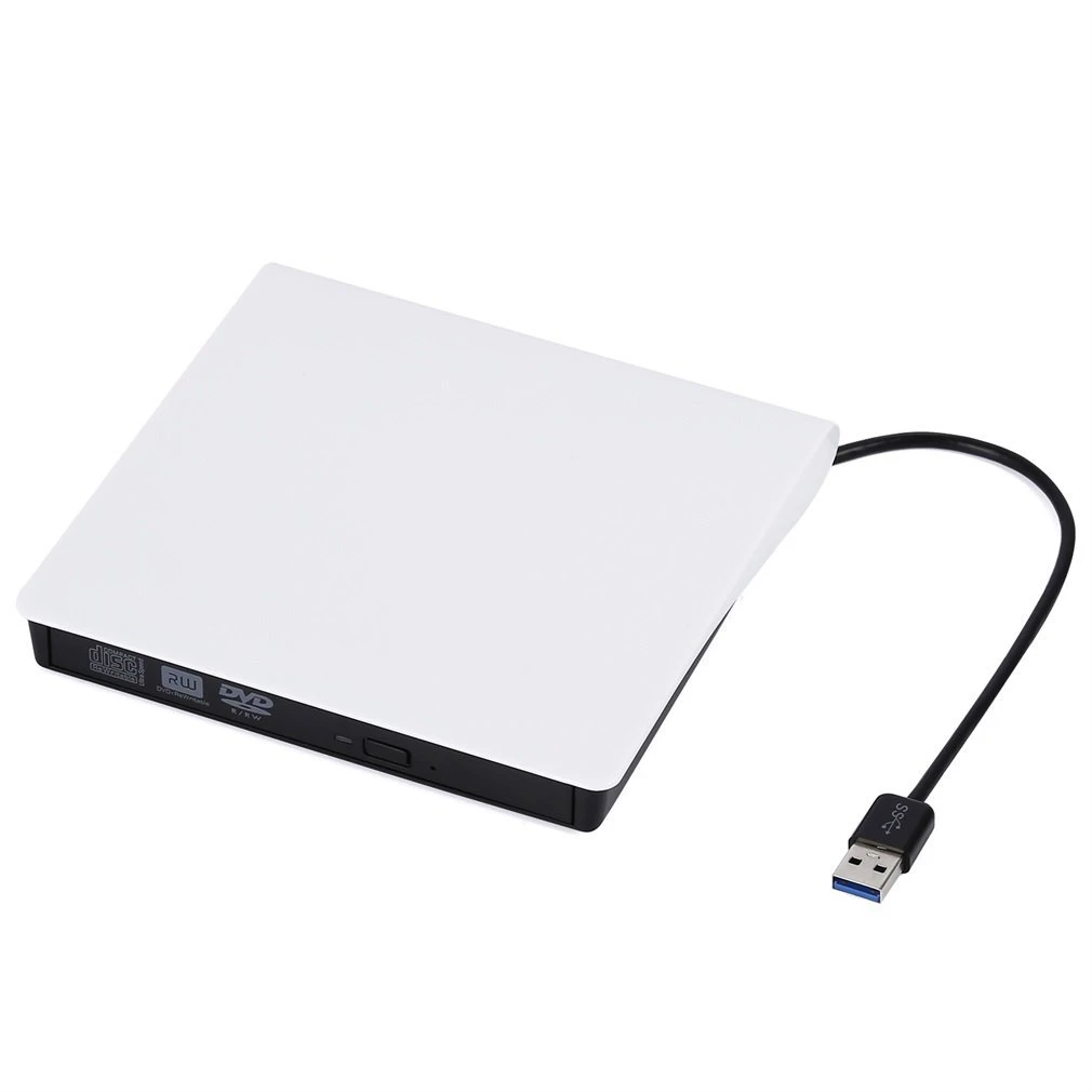 Practical External Hard Drive Box Platic USB3.0 Portable External Interface Hard ODD HDD Drive Box Disc