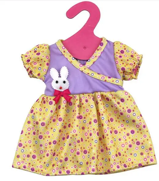 Кукла Одежда Платье для 18 дюймов reborn Baby Doll аксессуар - Цвет: Многоцветный