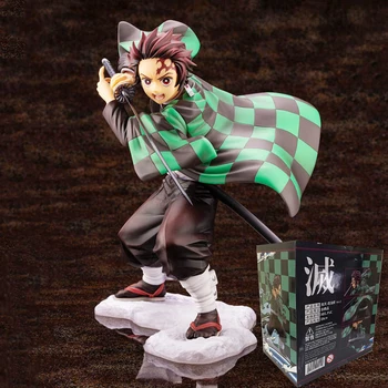 

Anime Figure Face Change Kamado Tanjirou Demon Slayer Kimetsu No Yaiba 18cm Tanjirou PVC Action Figure Model Toys Gifts for Kids