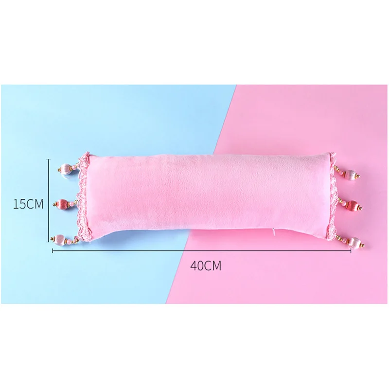 1Pcs Soft Nail Art Hand Pad Rest Pillow with Tassel Cotton Arm Rest Holder Salon Makeup Manicure Care Nail Art Equipment