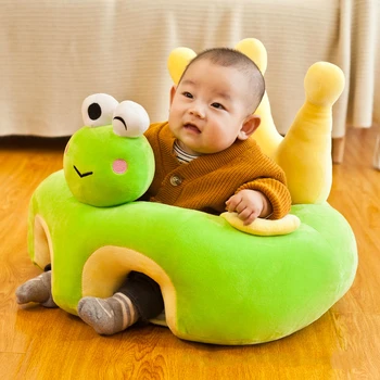 

Baby Chair Sofa Cartoon Infant Child Plush Chair Learning To Sit Comfortable Sofa Chair with PP Cotton Filling Bean Bag Chairs