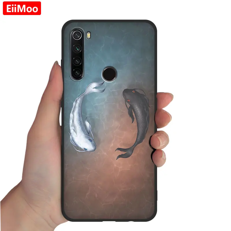 EiiMoo силиконовый чехол для телефона для Xiaomi Redmi Note 8 чехол для Xiaomi Redmi Note8 задняя крышка для Xiomi Redmi Note 8 чехол 64 Гб 128 ГБ - Цвет: 2