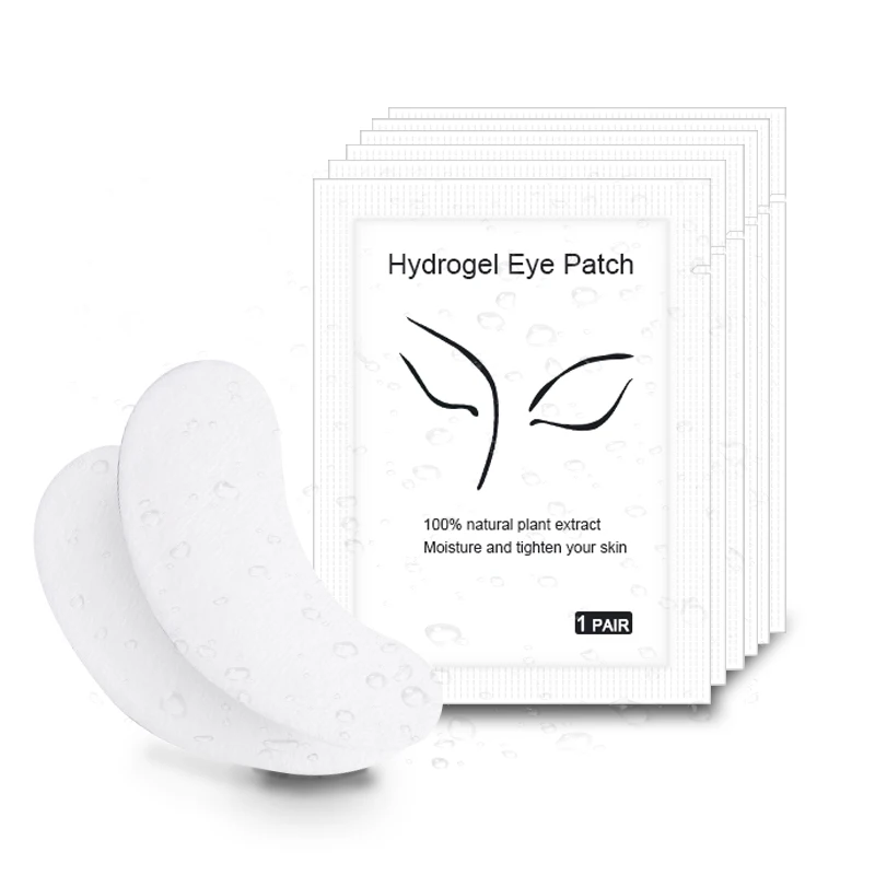 100Pair Fox Head 100 пар накладки для ресниц прикрепленная ресница под накладки для наращивания ресниц Бумага Патч наклейка для глаз обертывания инструменты для наращивания ресниц - Цвет: 100Pair Fox Head
