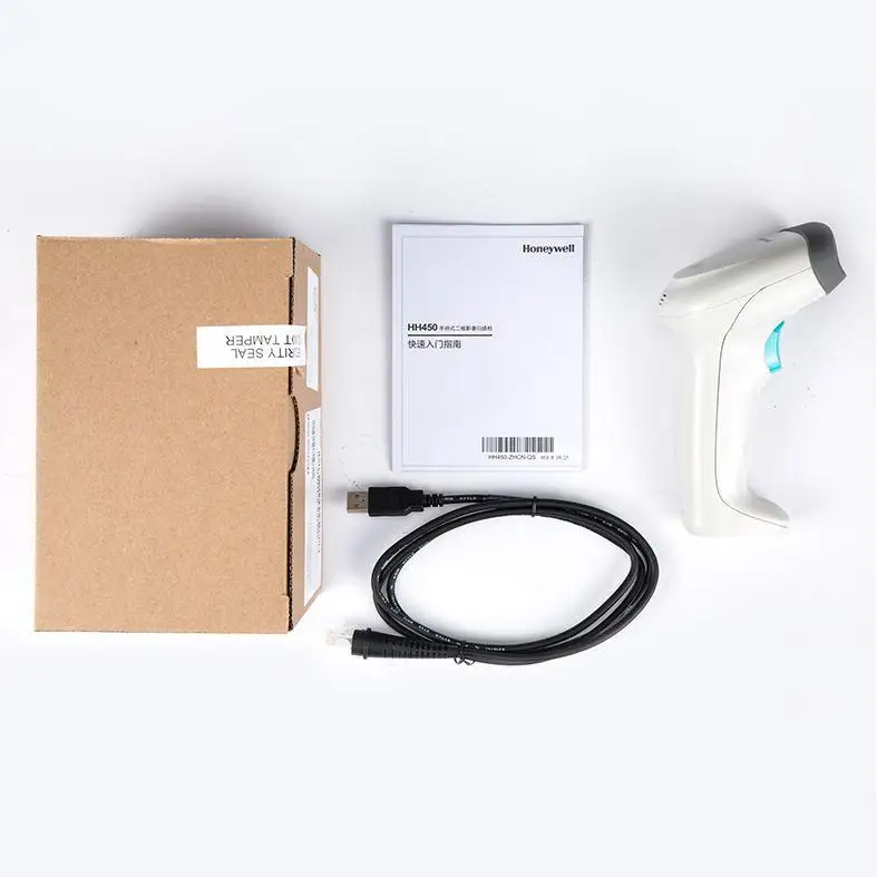Honeywell Youjie HH450 2D QR USB ручной POS дешевый сканер штрихкода проводной считыватель штрихкодов для POS розничной логистики