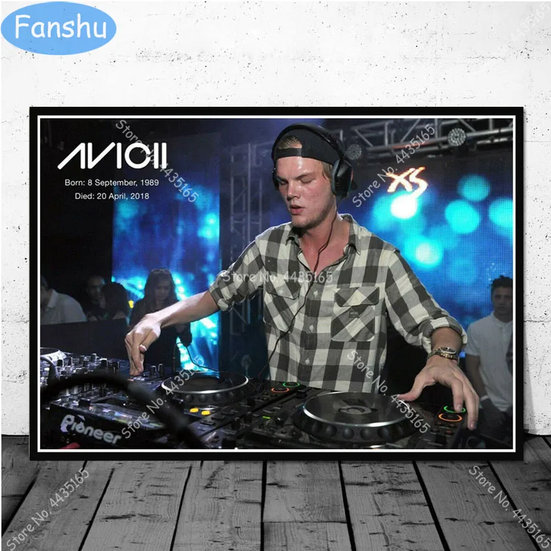Плакат Avicii музыкальный DJ певец звезда настенное искусство холст картины плакаты