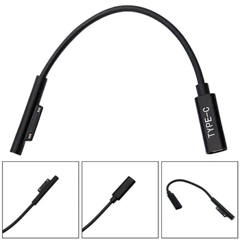 

0.2m 15V 3A USB Type-C Power Supply For Microsoft Surface Pro 4 5 6 Go PD Charging Adapter Cable DC Cord Fast Charger Tablet