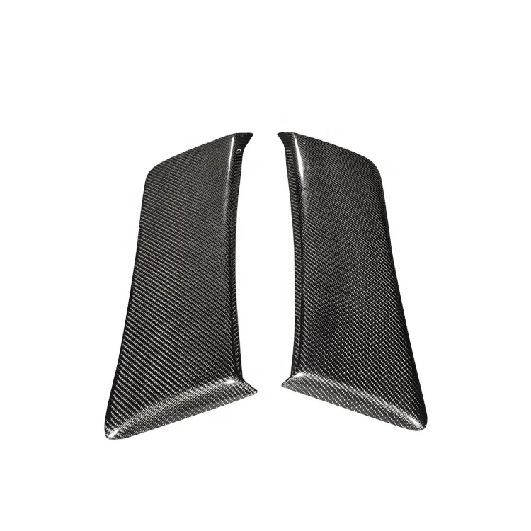 

High Quality Glossy Carbon Body exterior decoration trim Side Rear Fender vents panel Trim Protect For Mustang 2015-2019