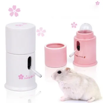 

Pet Hamster Drinking Fountain Leak Proof Water Bottle Automatic Kettle Device Guinea Pig Water Feeding Device Ceramic Kettle
