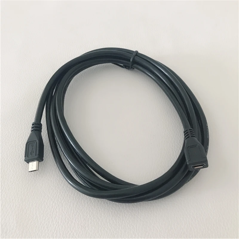 10 шт./лот 5pin Micro USB 5Pin Male to 5p Female Удлинительный кабель для зарядки и передачи данных