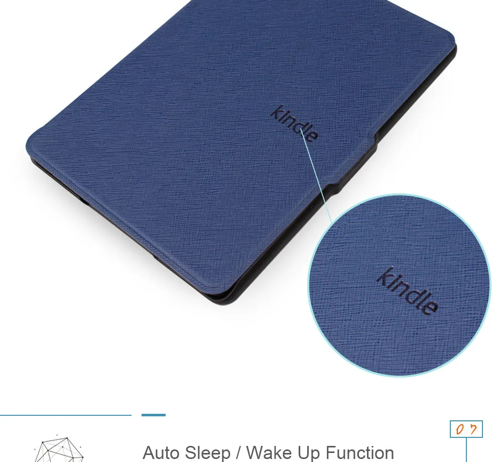 8, capa ultra fina, inteligente, geração 2016, com wake sleep automático