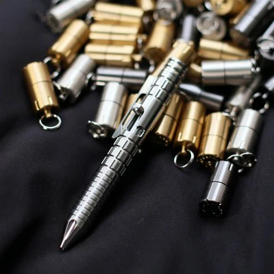 Дракон масштаб титановый сплав тактическая ручка гироскоп Самообороны Ручка EDC - Цвет: B Titanium alloy