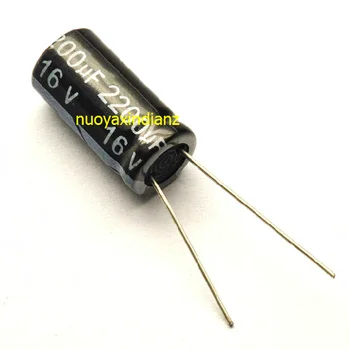 

10pcs/lot Electrolytic Capacitor 16V 2200UF Volume 10*20mm