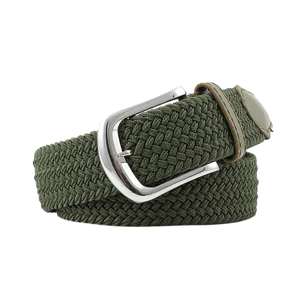 

JAYCOSIN Belt Men Women Automatic Buckle Belts Fashion Nylon Pin Fans Canvas Belt Artificial Leather for man Pendant buckle belt