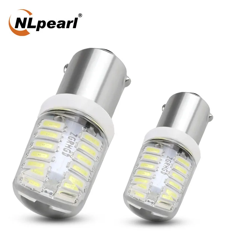 Nlpearl сигнальная лампа T4W Ba9s Led Canbus лампы 12V 21SMD 2835 чипы авто Интерьер Чтение Domel