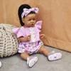 58CM  Boneca Reborn 23inch Soft Silicone Vinyl Doll 58cm Soft Silicone Reborn Baby Doll Newborn Lifelike Bebes Reborn Dolls ► Photo 3/4
