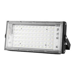 Projecteur LED Imperméable Conforme à la Norme IP65 de 50 W, Éclairage d'Extérieur, Idéal pour la Rue ou le Paysage, 220, 230 ou 240 V, AC 