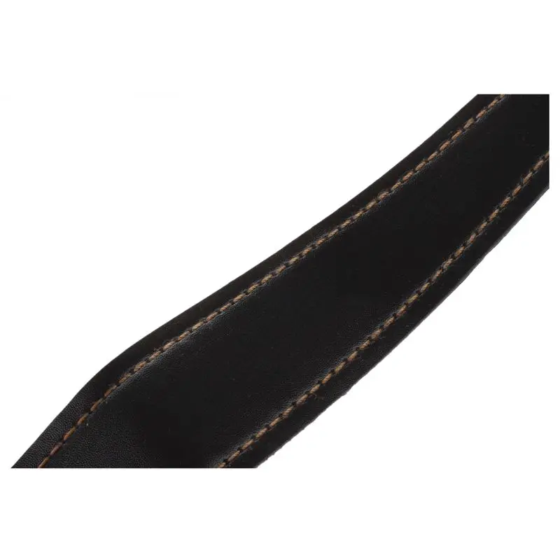 Регулируемый ремень для саксофона кожаный нейлоновый мягкий черный