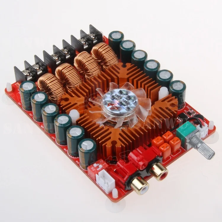 TDA7498E 2X160 Вт двойной канальный аудиоусилитель, поддержка одного канала, 24 В усилитель мощности стерео модуль для автомобиля компьютера
