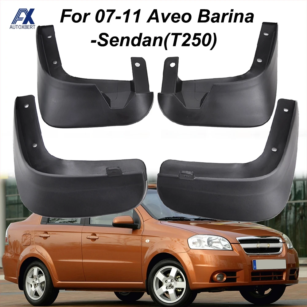 Брызговики для Chevrolet Aveo Sedan T250 2007 2011 Gentra Holden Barina Pontiac G3 Ravon Nexia крыло