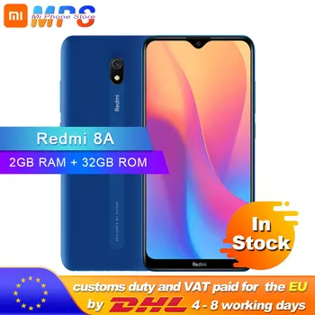 

Global Version Xiaomi Redmi 8A 2GB 32GB Smartphone Snapdargon 439 Octa core 5000mAh 12MP AI Camera Type-C