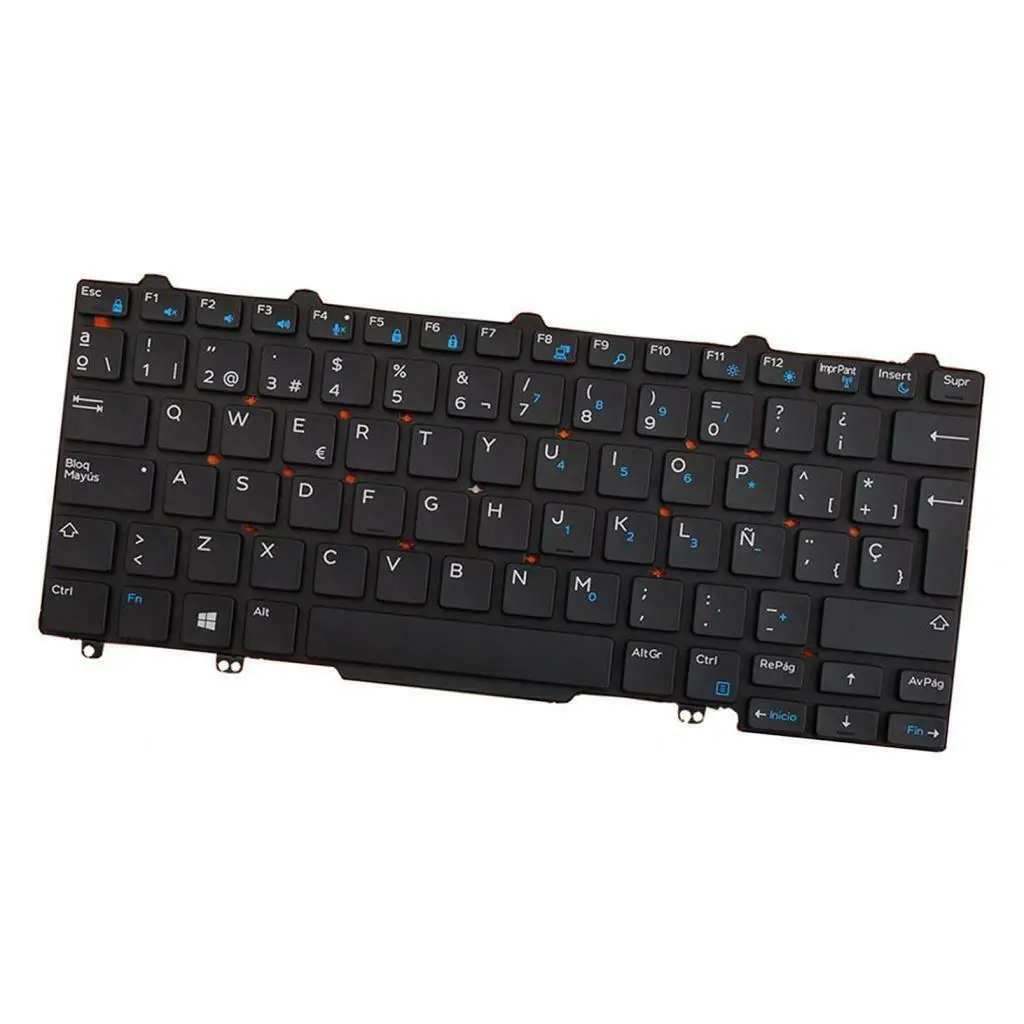 Клавиатура для Dell E5470 E7450 E7470 3340 черная испанская SP