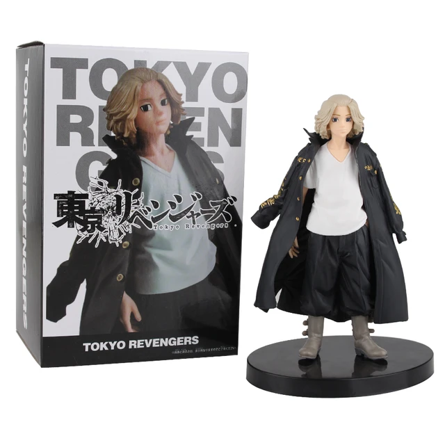 【Ready Stock】16CM Anime Tokyo Revengers Action Figure Manjiro Sano Chifuyu Matsuno Takemichi Hanagaki Figurine Manga With box