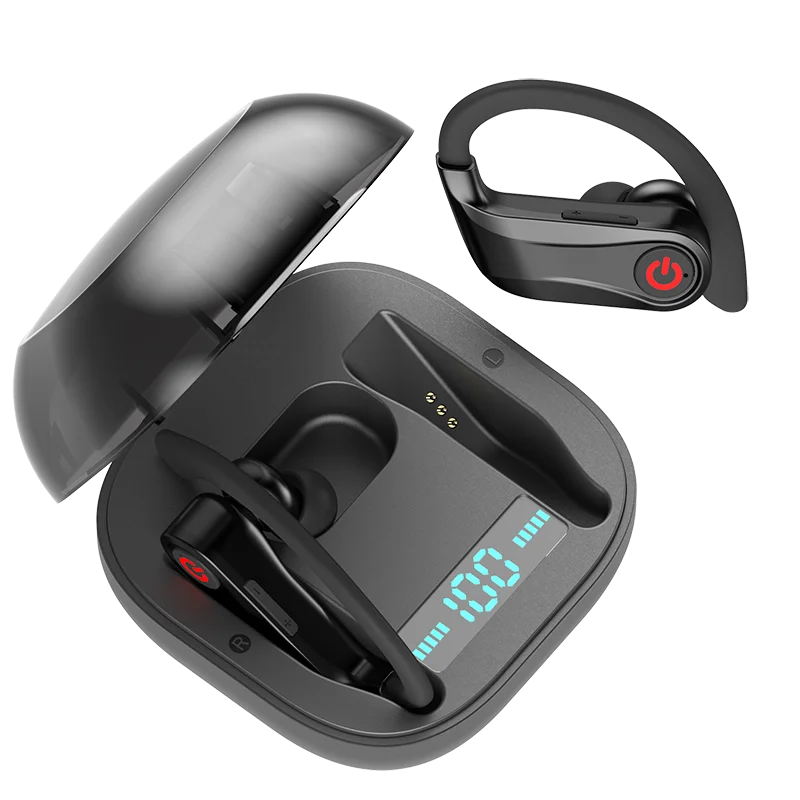 GUUGEI TWS беспроводные наушники Bluetooth 5,0 гарнитура наушники-вкладыши стерео глубокий бас спортивные с микрофоном зарядная коробка для iPhone - Цвет: Bluetooth earphone
