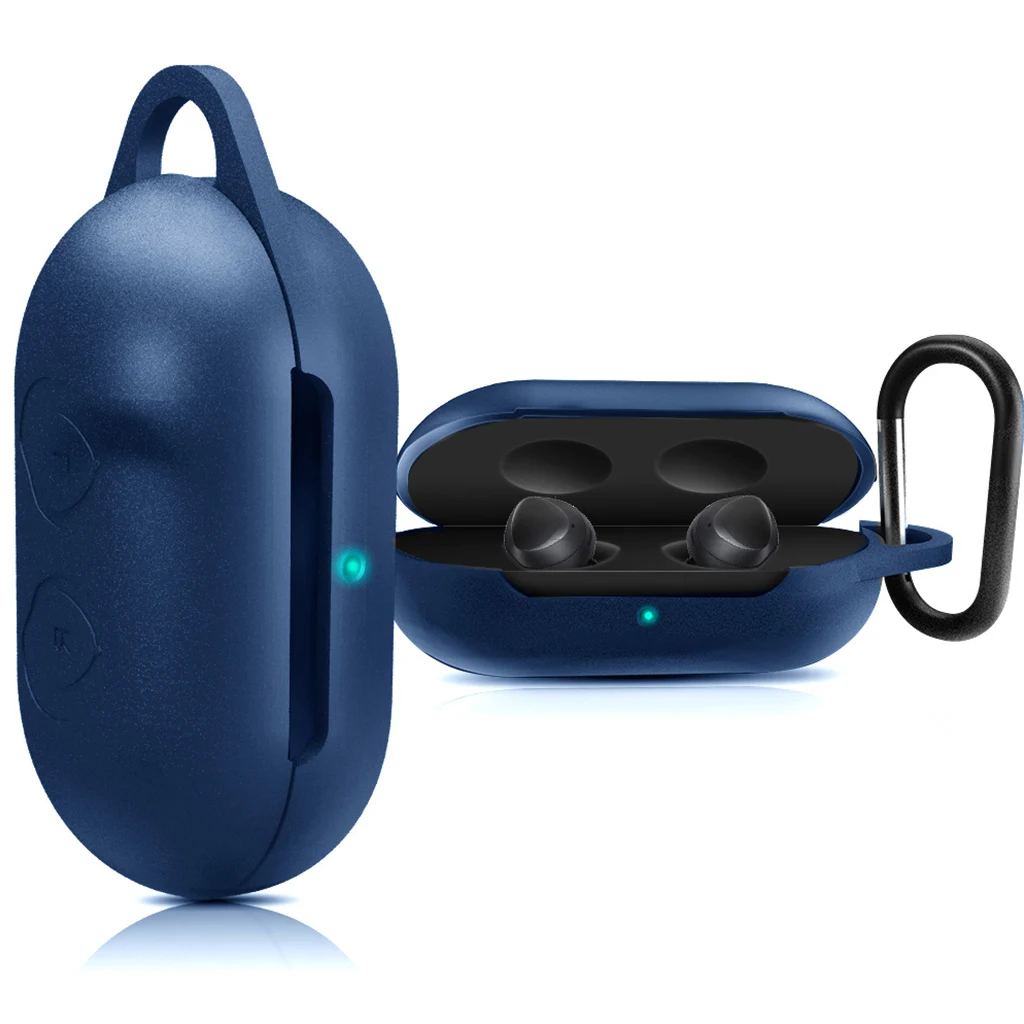 Водонепроницаемый защитный чехол силиконовый беспроводной Bluetooth наушник защитный чехол карабин для Xiaomi mi Airdots Red mi