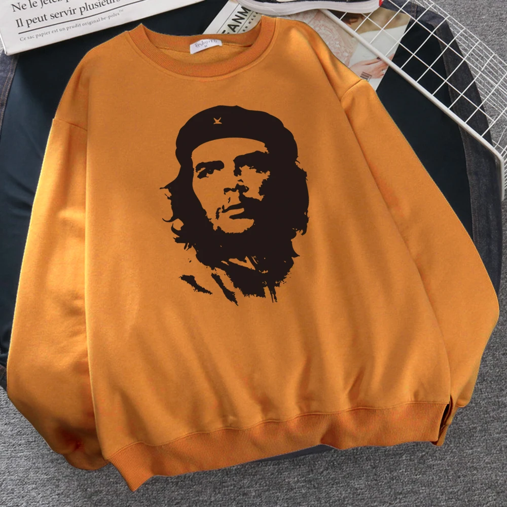 Che Guevara толстовка с капюшоном мужская повседневная монолитным свитшоты герой