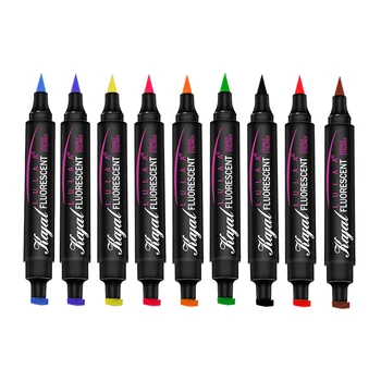 

2019 Long Lasting Waterproof Eyeliner Pen Anti-Stain Dual Head Eye Liner Beauty Tool