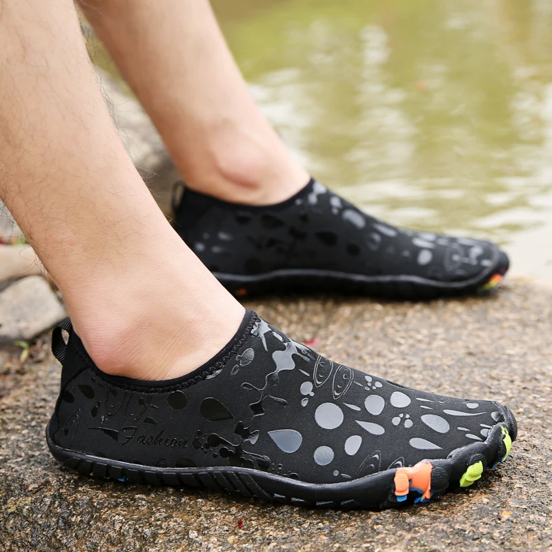 Уличные летние кроссовки Aqua нескользящая легкая походная обувь мужские