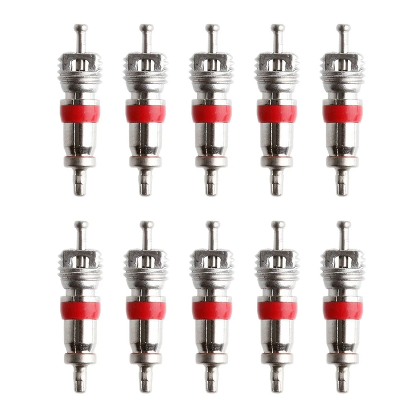 

10Pcs Copper Valve Core Part Car Valve Stem Removal Tool Tire Repair Tool Valve Core Removal Tool Tire Cleaning Tool