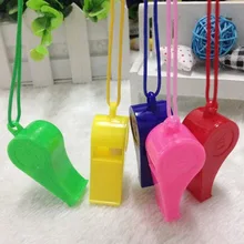 Детская игрушка, цветной пластиковый свисток, принадлежности для игры в мяч, болельщики, реквизит, многофункциональный свисток