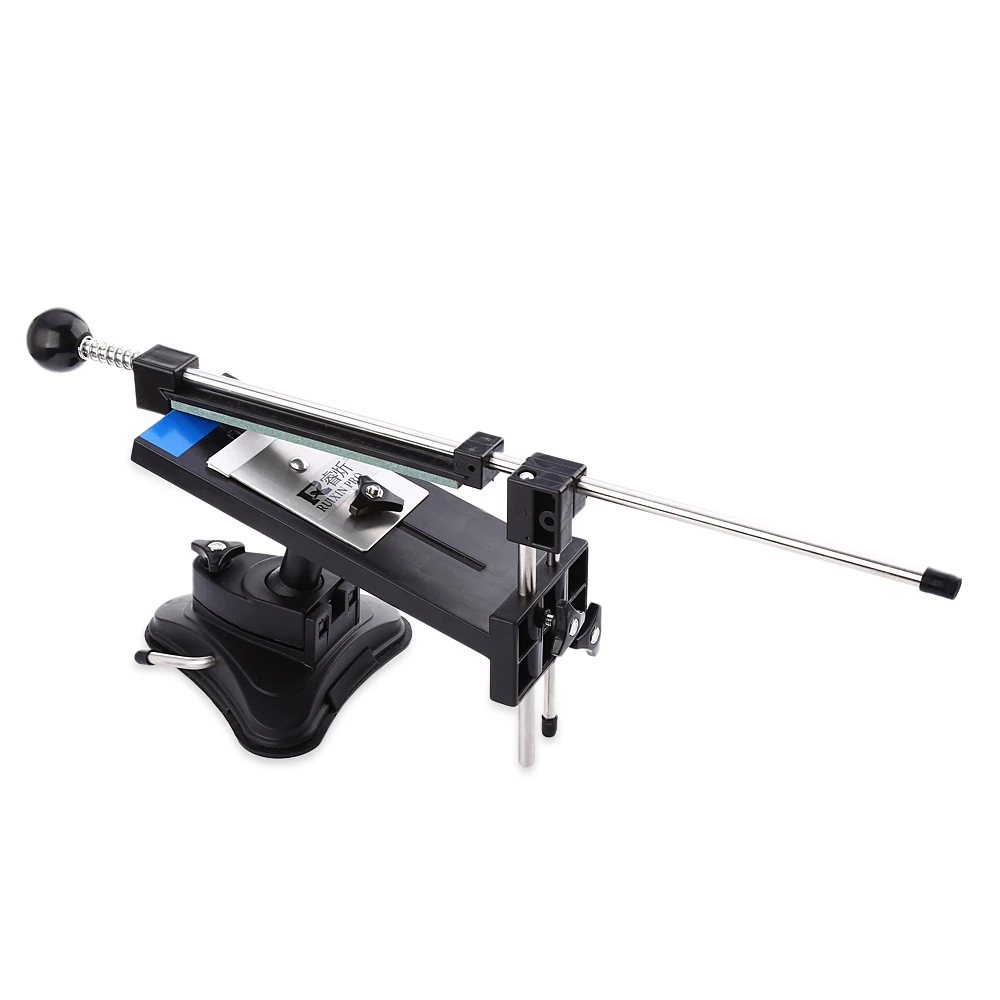 

Professional Knife Sharpener Kitchen Sharpening System flexible Angle Grinder Holder With 4 Sharpening Stones Whetstone