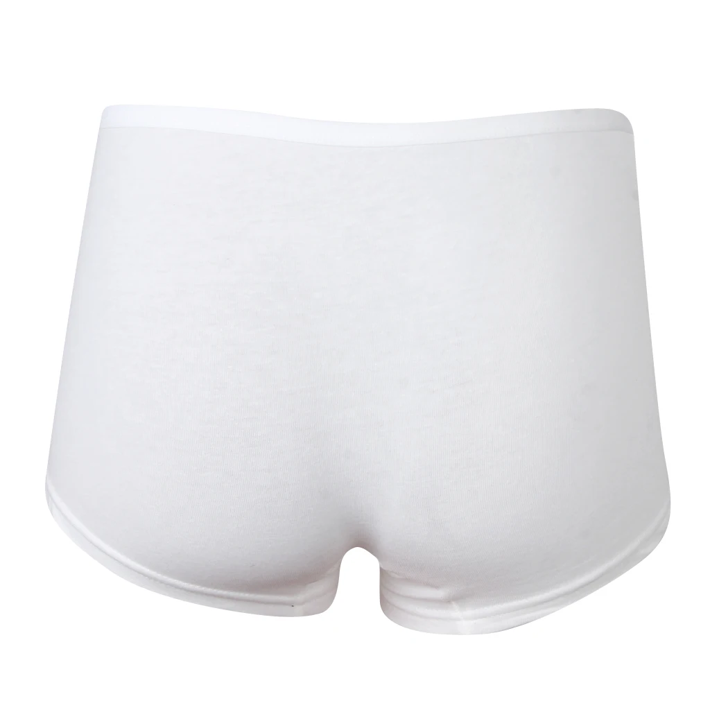 5PCS Mens 100% Cotton Incontinence Briefs Underwear Disposable