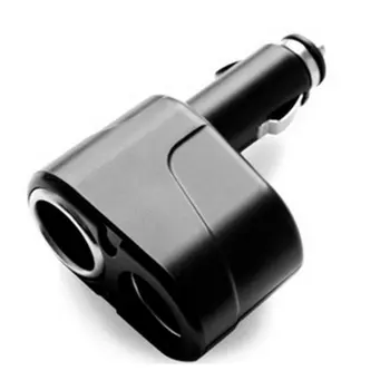 

New Dual Car Cigarette Lighter Socket Splitter 2 Socket Auto Cigar Lighter Charger Power Adapter