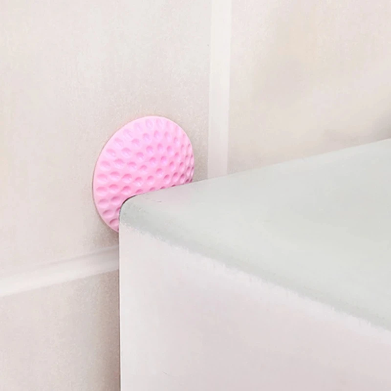 Vinyl Sticker Decals Door Protection Stickers Handle Wall Crash Pads Thickening Mute Golf Modelling Rubber Protective Pad Wall Knob Mat Safety